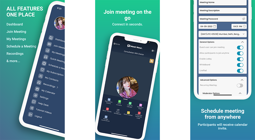 Meet Hour Mobile App